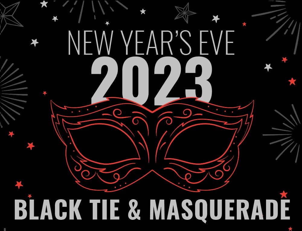 black tie new years eve 2023